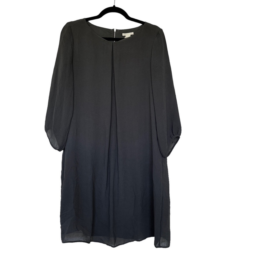 H&M Pleated Shift Dress